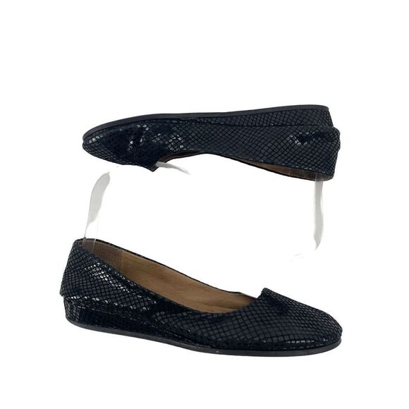FSNY French Sole NY Zappa low wedge shoe ballet flats shoes made in Italy 6.5 - Picture 1 of 15